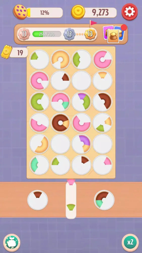 Sweet Donut Sort سکرین شاٹس