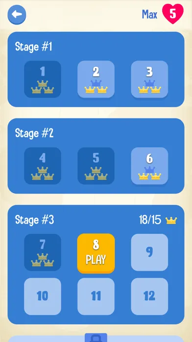 Captures d'écran de GeoKing, geography trivia