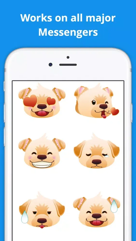 Labramojis - Labrador Retriever Emoji & Stickers!应用截图