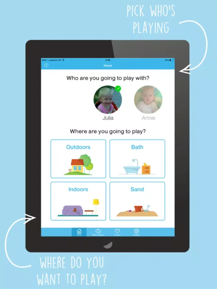 Ảnh chụp màn hình của PlayMama 0-1 LITE – Baby Games for 0 to 1 year old iPad 