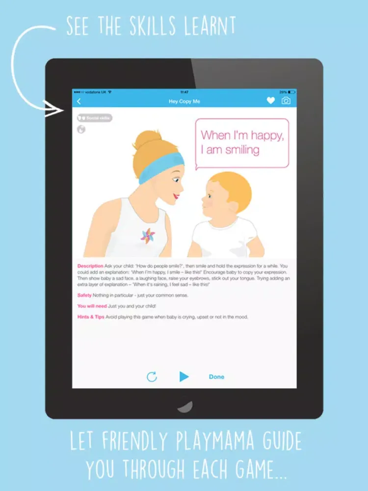 Ảnh chụp màn hình của PlayMama 0-1 LITE – Baby Games for 0 to 1 year old iPad 