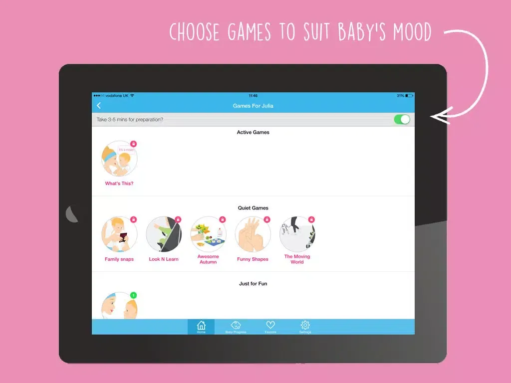 PlayMama 1-2 year olds LITE – child learning game ideas for early development iPad  স্ক্রিনশট