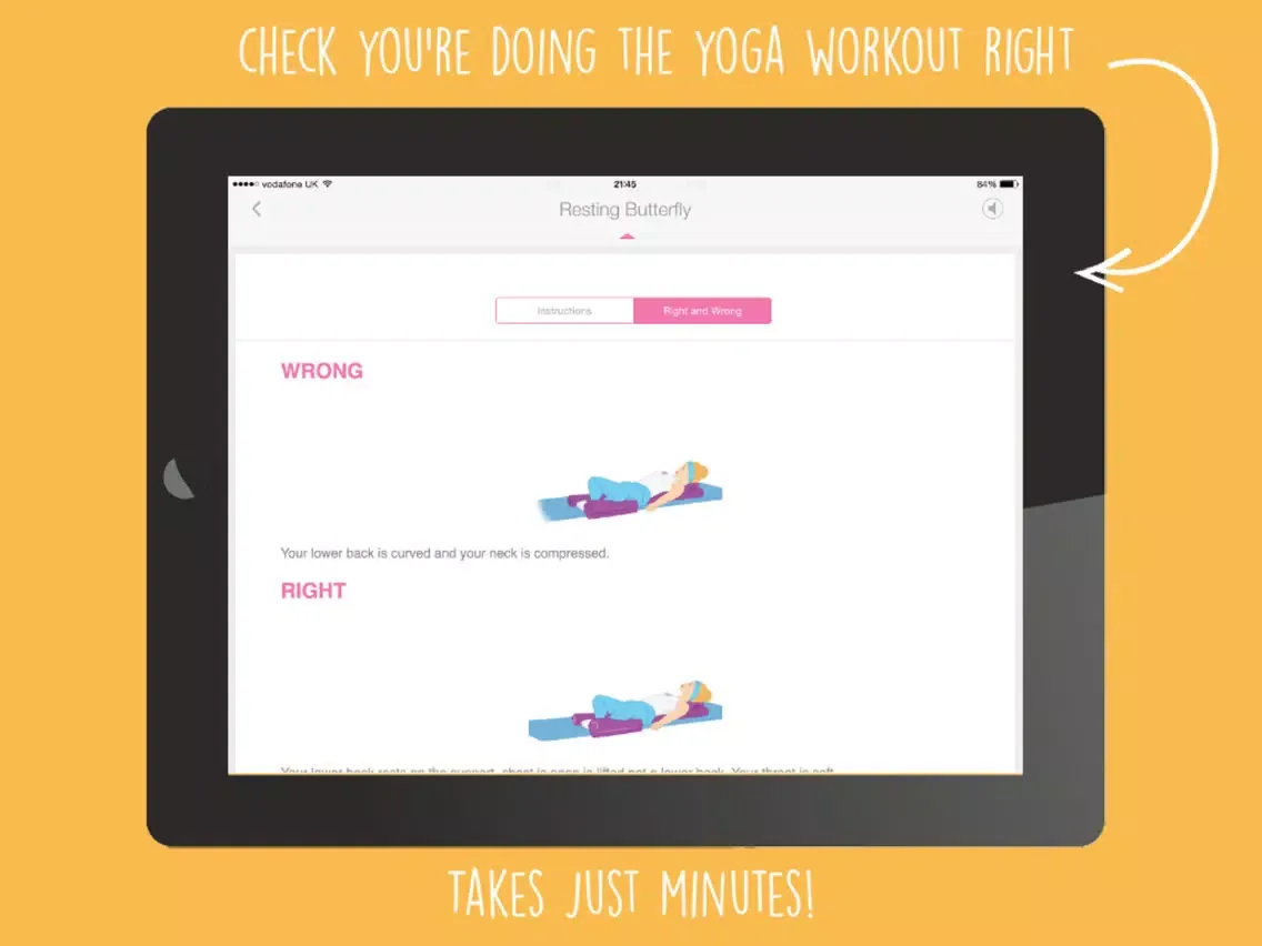 Zrzuty ekranu WellMama Lite Postnatal Yoga iPad 