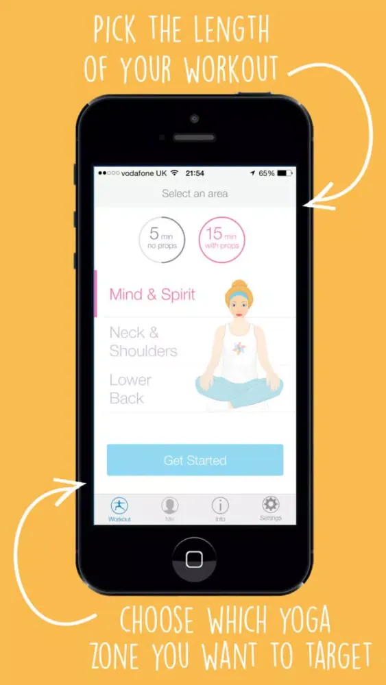 Zrzuty ekranu WellMama Lite Postnatal Yoga
