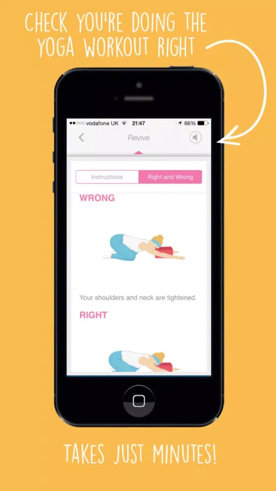 Zrzuty ekranu WellMama Lite Postnatal Yoga