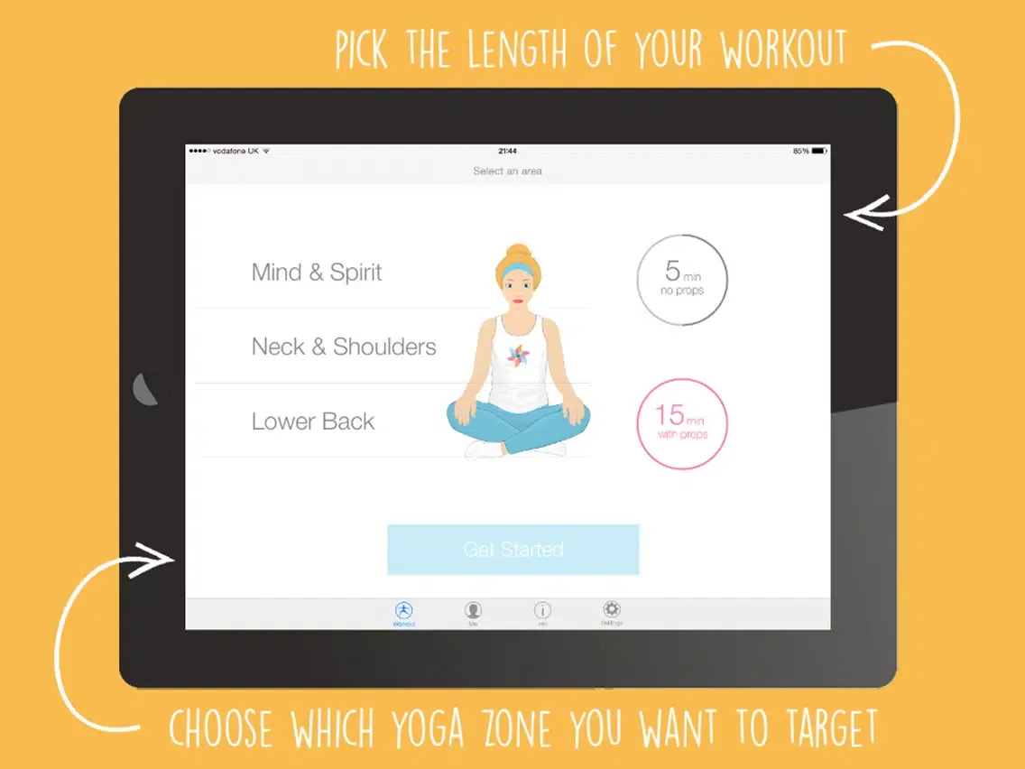 تصاویر WellMama Yoga For Mums PRO iPad 