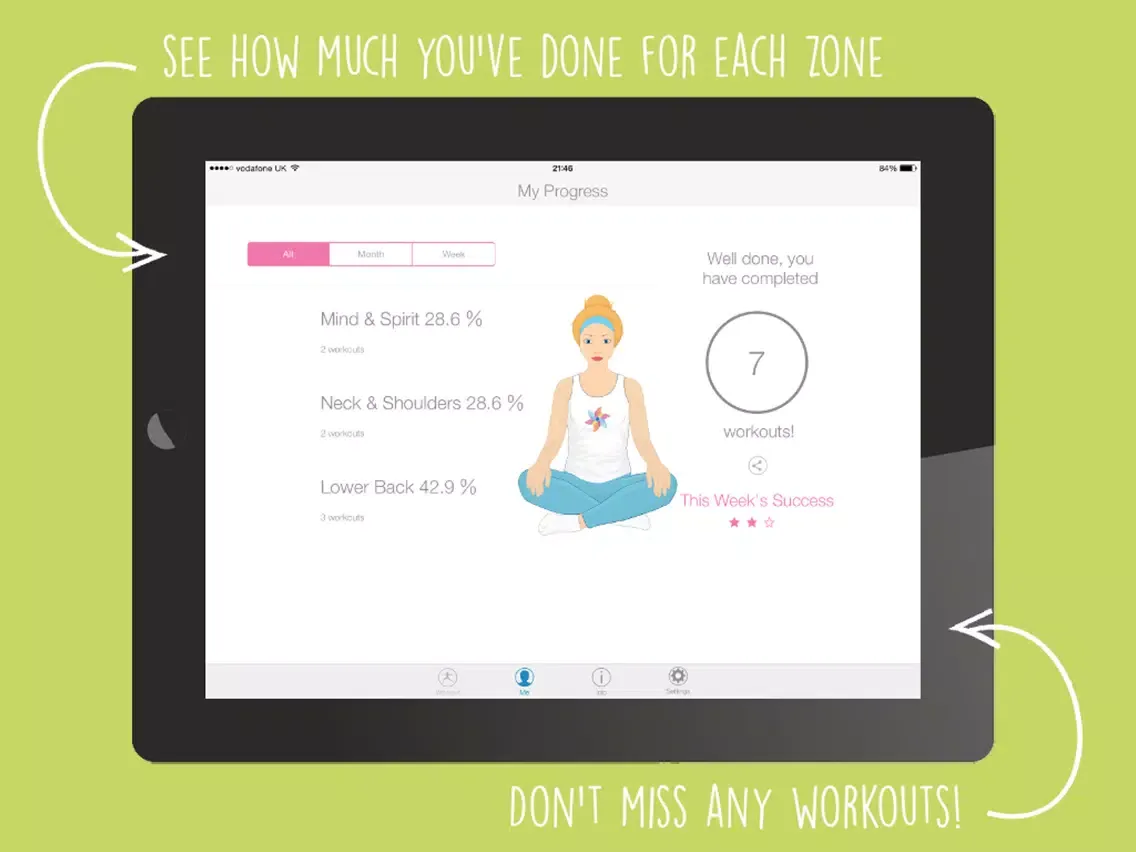 تصاویر WellMama Yoga For Mums PRO iPad 