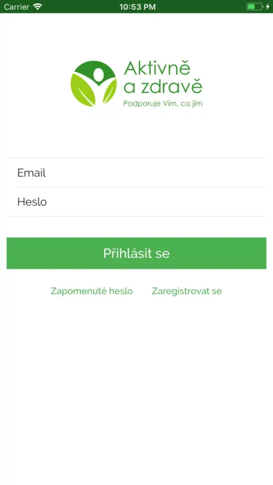 Aktivně a zdravě سکرین شاٹس