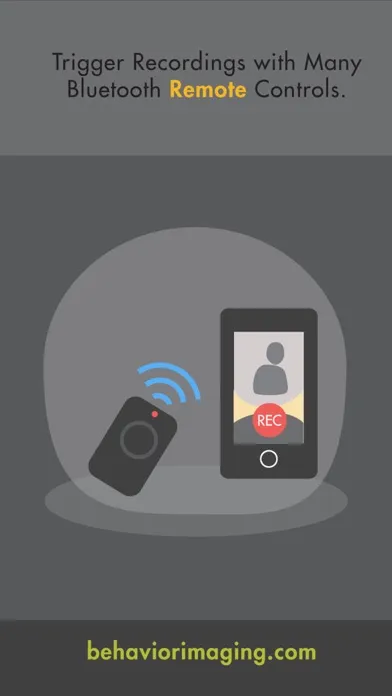 ภาพหน้าจอของ Behavior Capture
