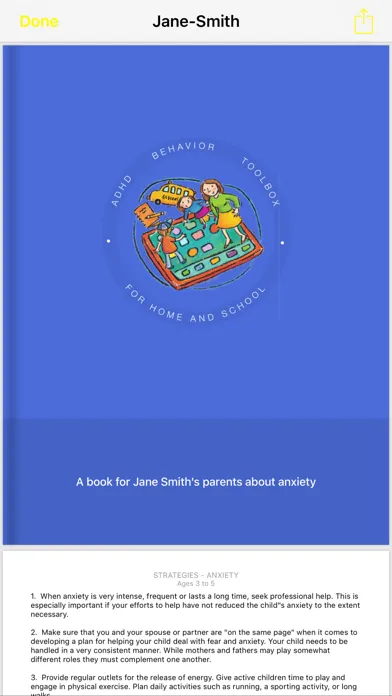 Скриншоты ADHD Behavior Toolbox