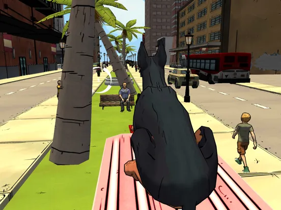 Captures d'écran de Hover Dog 3D iPad