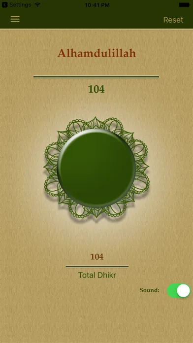 Ảnh chụp màn hình của Dhikr Counter - Qibla Finder