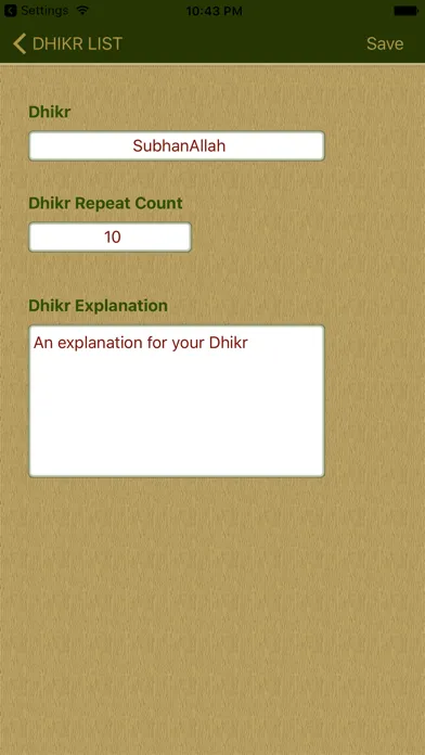 Ảnh chụp màn hình của Dhikr Counter - Qibla Finder