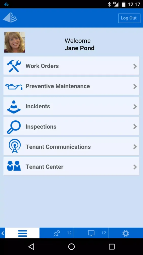 Ảnh chụp màn hình của BE-Mobile