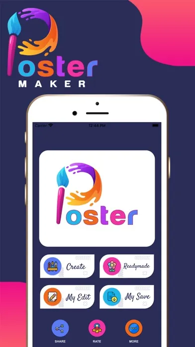 Poster Maker Template Maker سکرین شاٹس