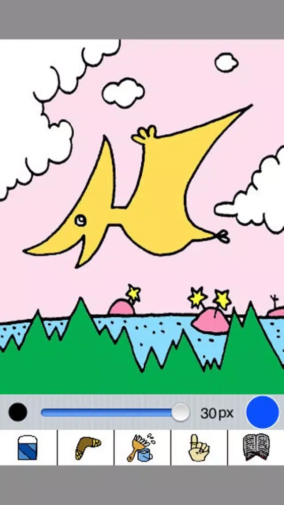 Dino Coloring for iPhone应用截图