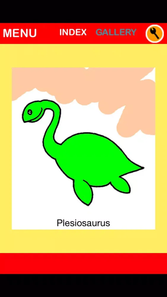 Скриншоты Dino Coloring for Kids Lite : iPhone edition