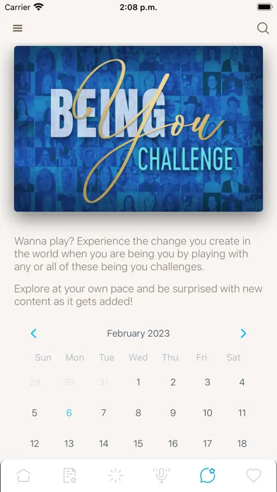 Being You App سکرین شاٹس