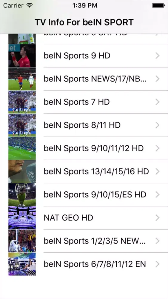 Regarder Match For beIN Sport 2017 Ekran Görüntüleri