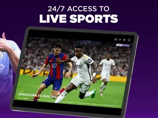 Capturas de pantalla de beIN SPORTS CONNECT APAC iPad 