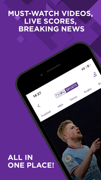 beIN SPORTS سکرین شاٹس