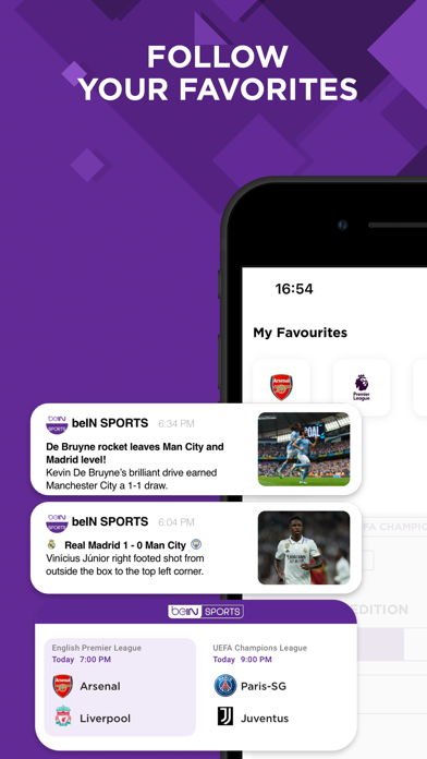 beIN SPORTS سکرین شاٹس