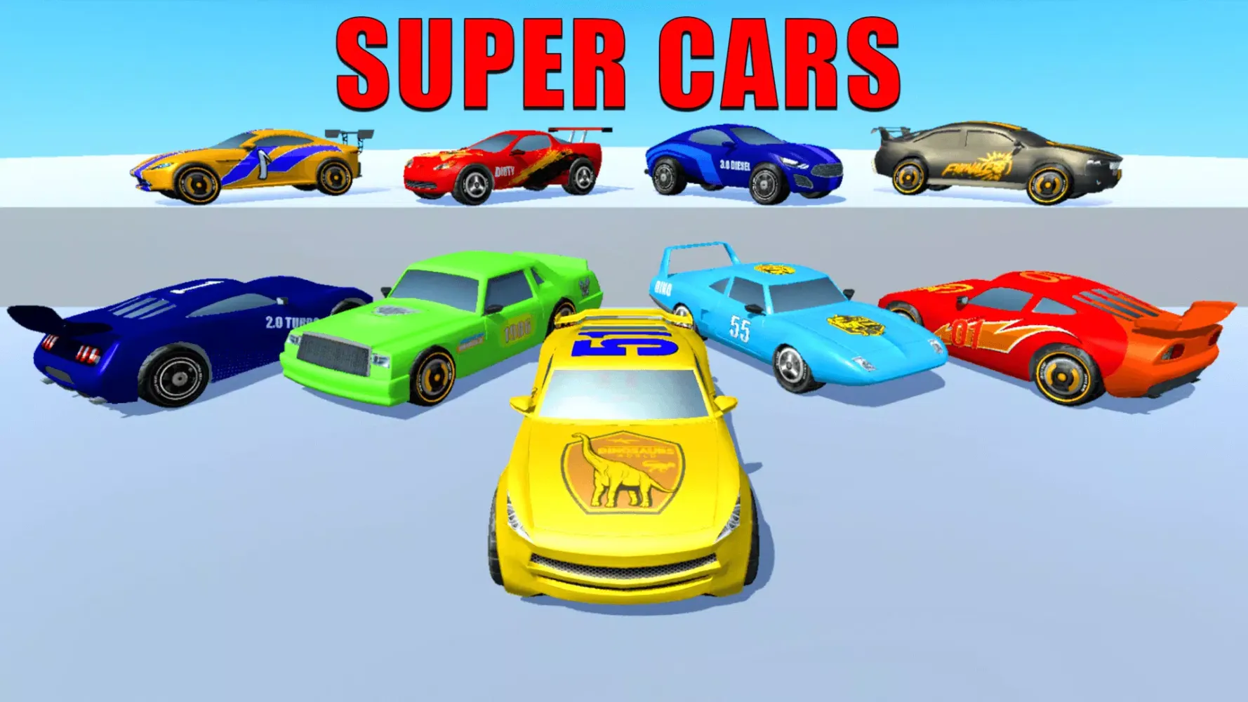 Скриншоты Super Kids Car Racing