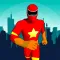 Superhero Run Robot Invasion