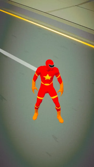 Superhero Run Robot Invasion应用截图