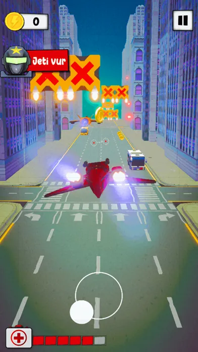 Superhero Run Robot Invasion应用截图