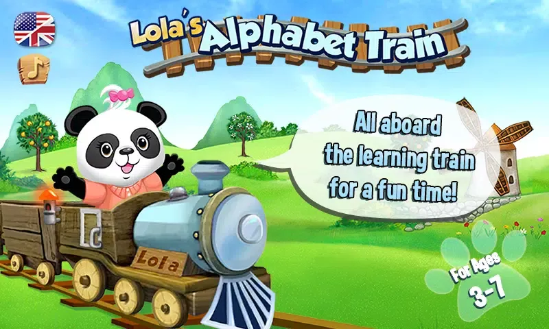 Ảnh chụp màn hình của Lola’s Alphabet Train