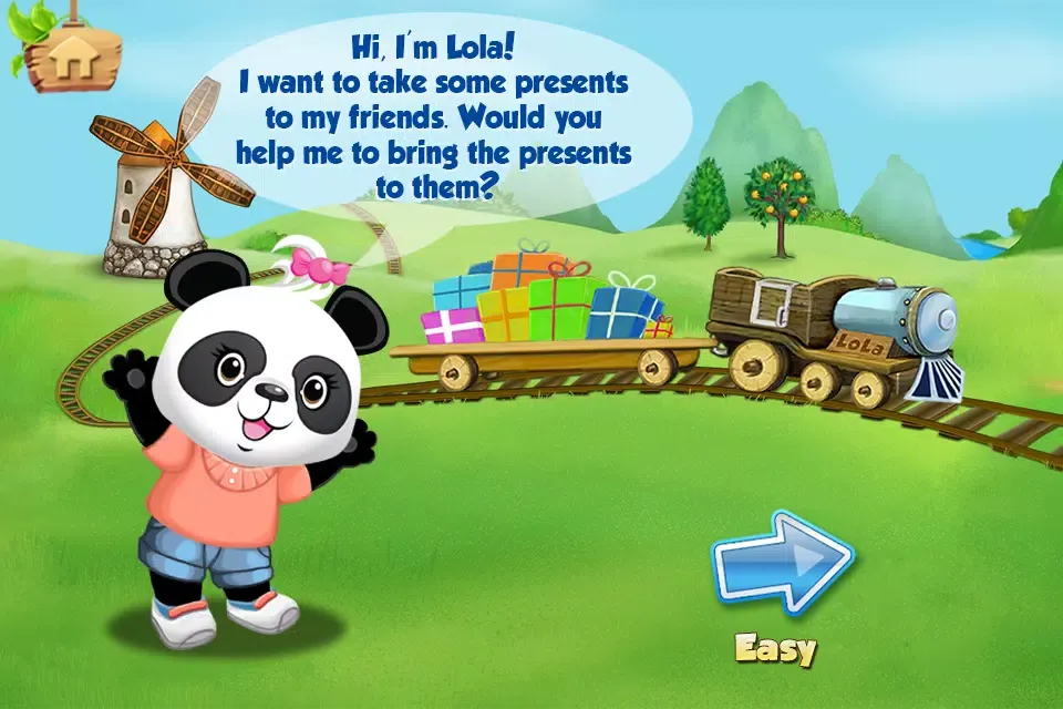 Ảnh chụp màn hình của Lola’s Alphabet Train