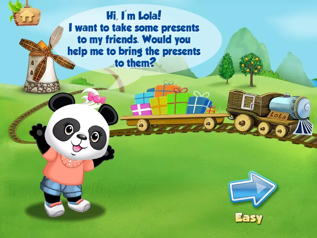 Ảnh chụp màn hình của Lola’s Alphabet Train