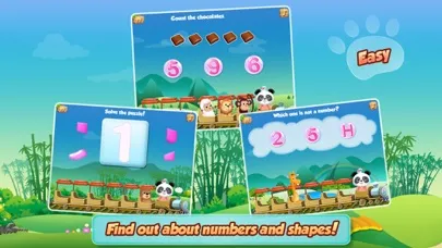 Capturas de tela do Lola's Math Train: Numbers
