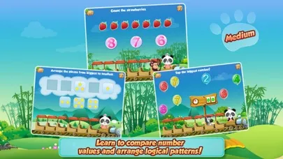 Capturas de tela do Lola's Math Train: Numbers