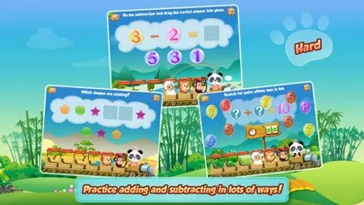 Capturas de tela do Lola's Math Train: Numbers