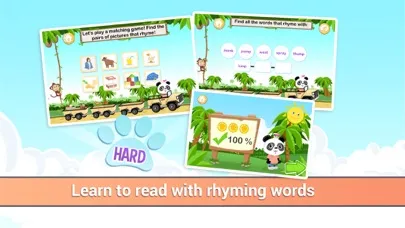 Capturas de pantalla de Learn to Read with Lola - Rhyming Word Jungle