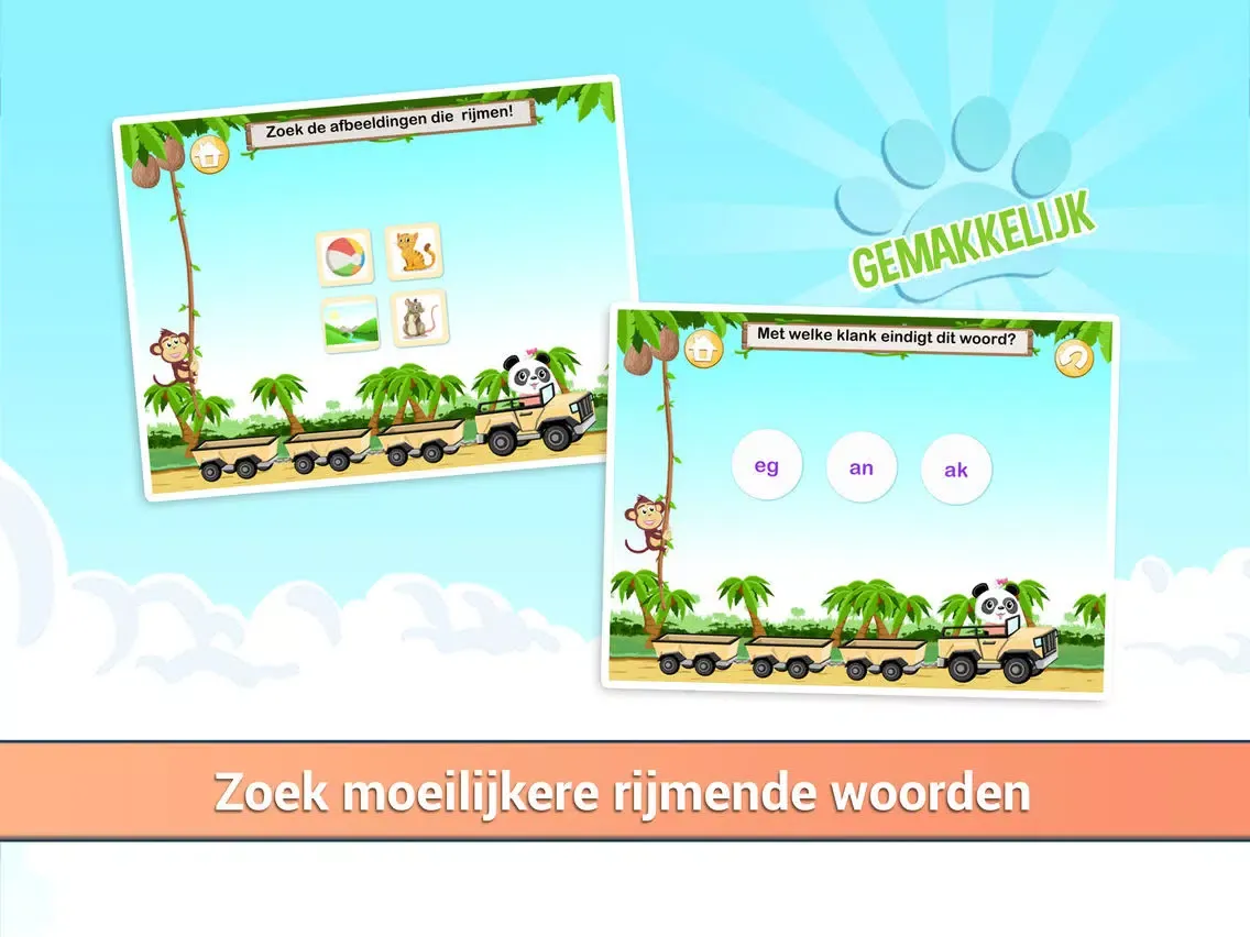 Leer lezen met Lola MAKKELIJK iPad  Screenshots
