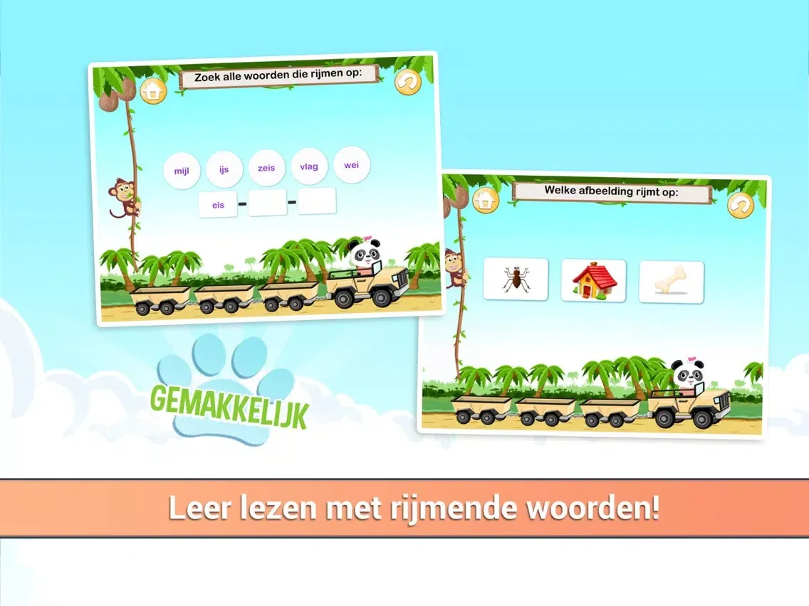 Leer lezen met Lola MAKKELIJK iPad  Screenshots