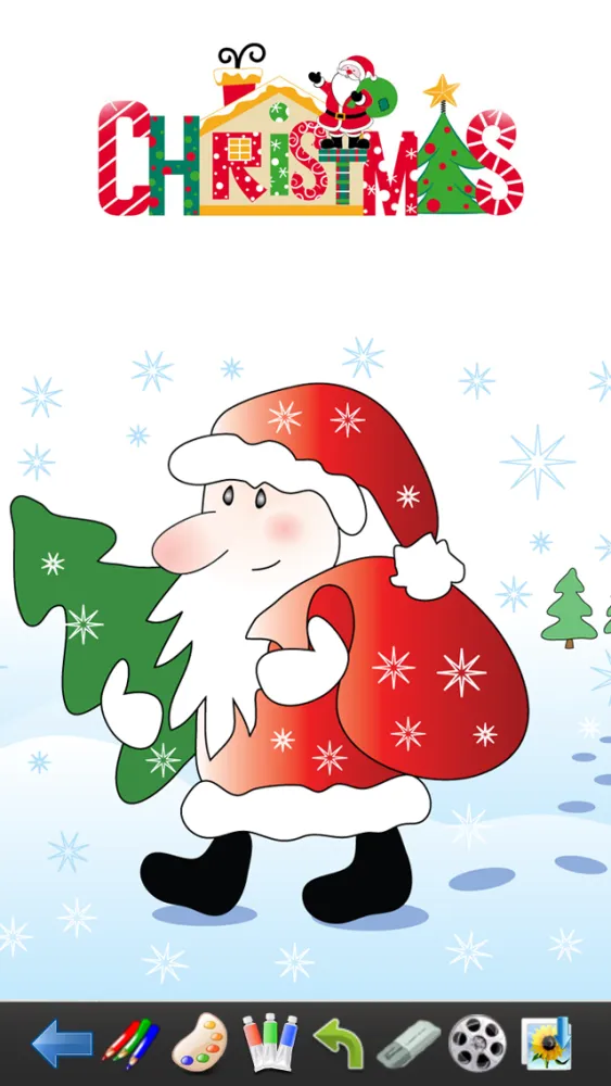 Kids Paint Xmas應用截圖