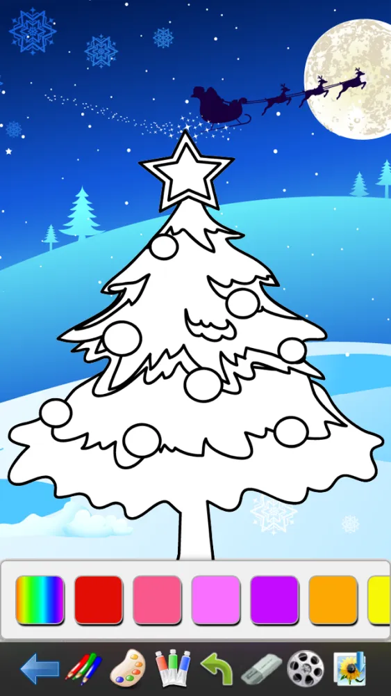Kids Paint Xmas應用截圖