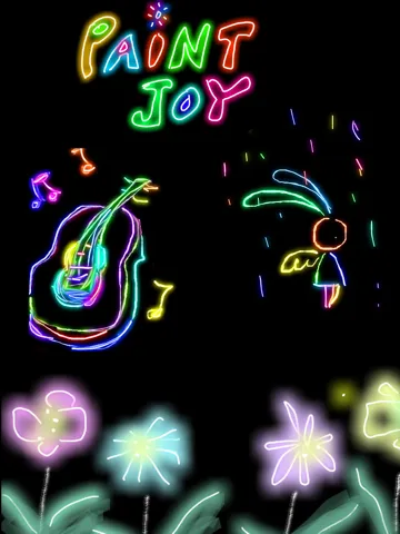 Kids Paint Joy －Magic Brushes and Colors iPad  Screenshots