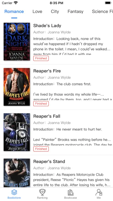 ภาพหน้าจอของ Lust Novels-Fictions&Novels