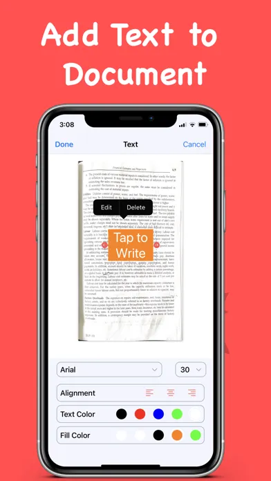 PDF Editor : Text to Speech スクリーンショット