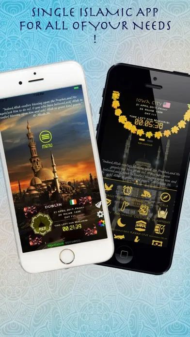 Скриншоты Muslim Prayer Times Pro, Adhan