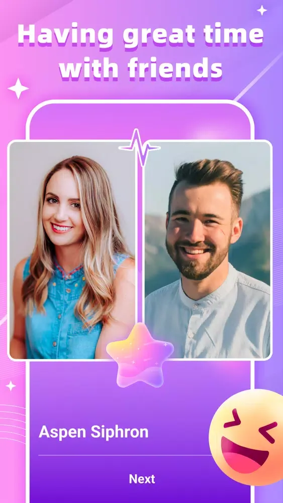 Zrzuty ekranu Beki - Video Chat&Meet Friends