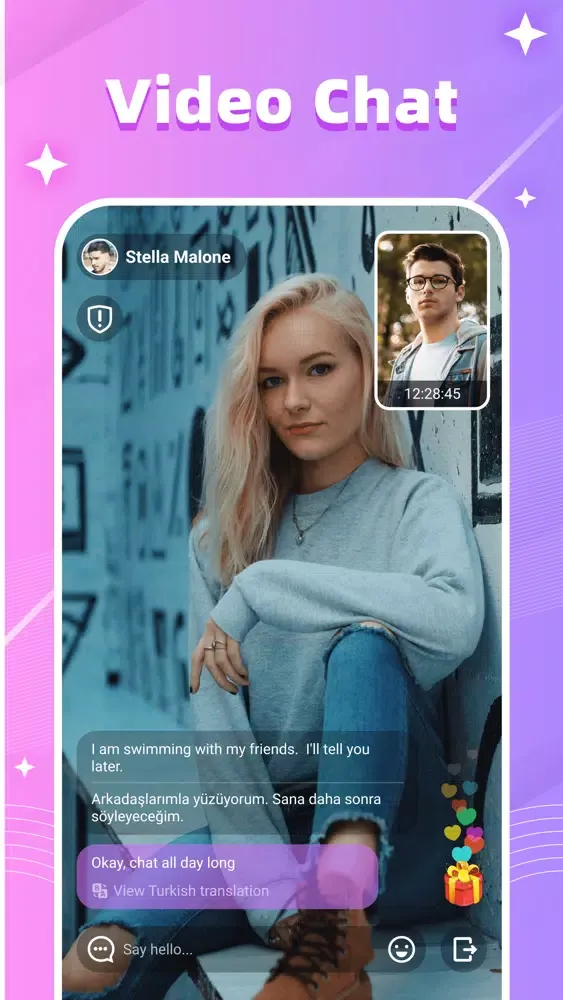 Zrzuty ekranu Beki - Video Chat&Meet Friends