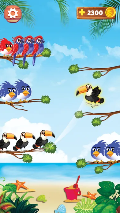 Bird Sort : Color Puzzle Games स्क्रीनशॉट
