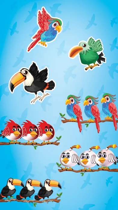 Bird Sort : Color Puzzle Games स्क्रीनशॉट