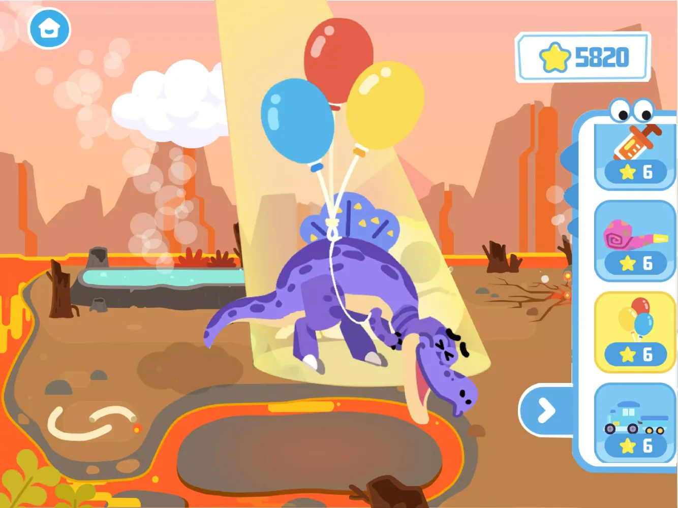 Captures d'écran de Dinosaur Games for 2 Year Olds